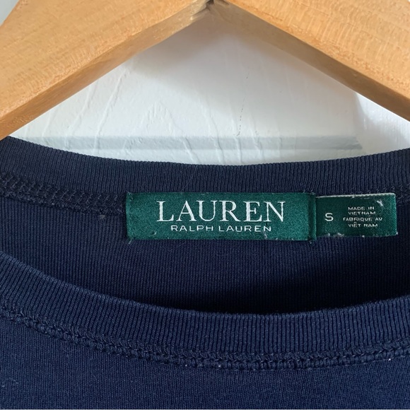 Ralph Lauren Navy Blue Shirt with Elbow Pads - Picture 5 of 9